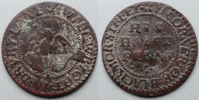 Drury Lane, Will Wright halfpenny token